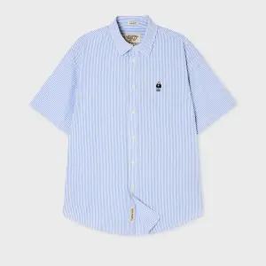 매장정품 WHO.A.U 후아유 [여성] Steve Seersucker Loose-fit Shirts WHYWG2512F 1905810