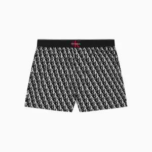 남성 26SS CK 그래픽 우븐 박서 NM3000-2OK