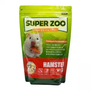 슈퍼주 햄스터 배합사료 이갈이 영양 간식 먹이 600g