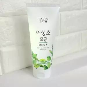 [하프클럽/셀럽하우스]해피바스 어성초 모공 클렌징 폼 200g