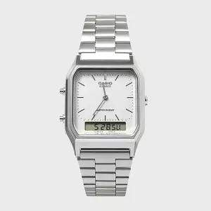 CASIO 카시오 AQ-230A-7D 빈티지 레트로 듀얼 전자시계