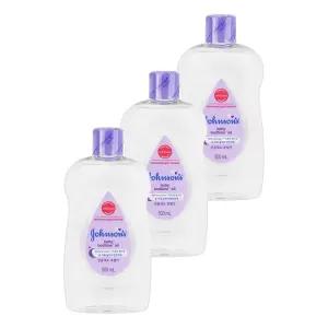 존슨즈 보습 베이비 베드타임 오일 500ml 3개 유아화장품 베이비케어 아동 유아오일