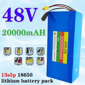 13S5P 배터리 팩 48V 20Ah 18650 리튬 스쿠터 산악 자전거 BMS