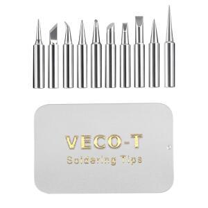 T18 인두용 팁, 10개, Type S 납땜 팁 T18-LB, BR02, D16, D32, B, K, C2, C5, I, S3, FX-888D 재작업 스테이션용 교체