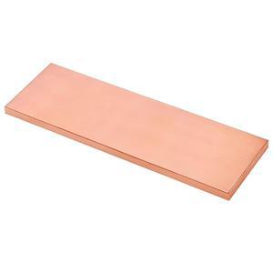 Lawei C110 구리 평철근, 99.98% 순수 구리 버스바 재고, 두께 1/4인치 x 너비 2인치 x 길이 6인치 황동 바 블랭크 시트, DIY 공예, 모델, 수리용 고전도성 순수 구리 스트립