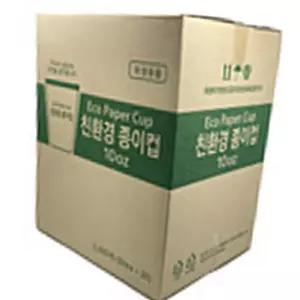 (다올)무지 테이크아웃 종이컵 10온스 330ml 1000EA 1BOX