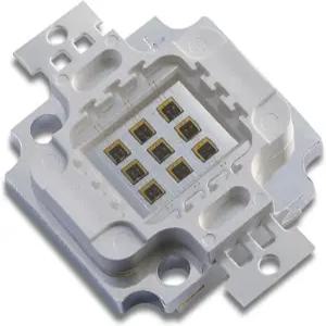 LEDGUHON 5W IR LED 칩 850nm 적외선 COB 모듈 발광 다이오드 부품 CCTV 야간 투시 DIY 조명 1050mA 4-5V