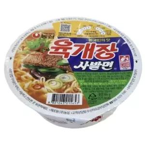 농심 육개장사발면 86g x 24개_26244568
