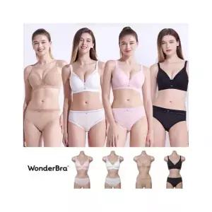 원더브라 Wonderbra 와이어프리 브라팬티 8종세트 WB166_00 990118