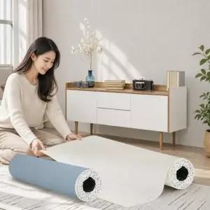 로제 폼벽지 2.5M 거실 포인트 접착식 단열벽지 시트지