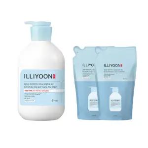 일리윤 세라마이드아토6.0탑투토워시 1000ml +리필 500ml 2개
