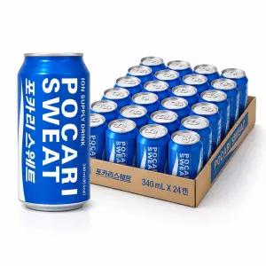 [동아오츠카] 포카리스웨트 뚱캔 340ml X 24개