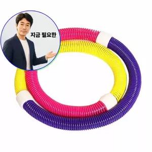 지금 필요한 용수철훌라후프 PVC 홈트 허리운동 스프링 DD-13280 기구