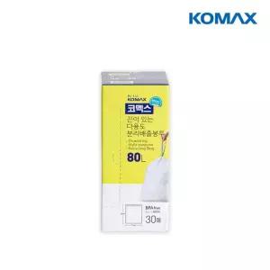코멕스 끈이 있는 다용도 분리배출봉투 80L 30매