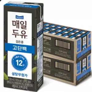 매일두유 고단백 검은콩 190ML 48팩