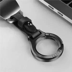 고급 차량용 가죽 키링 스마트 가죽 열쇠고리 자동차 선물-WFPW0T3