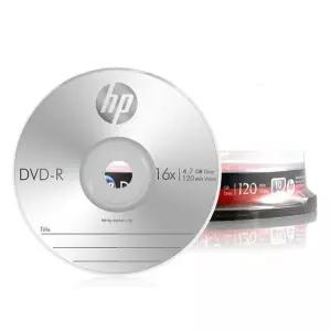 ZAZACNAMU HP MEDIA DVD-R 16X 4.7GB (10P 케익 케이스) 영화CD