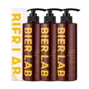 비어랩 맥주효모 탈모샴푸 490ml 1+1+1