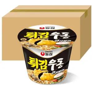 이지하우스 농심 튀김우동 큰사발면 111gx16개1박스 910873