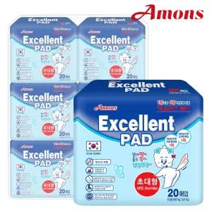 아몬스 초대형 엑설런트 120매 애견패드