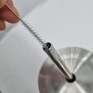 아기 젖병 텀블러 스트로우 브러쉬 173MM 얇은 틈새 빨대 세척솔 청소도구