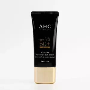 AHC 마스터즈 아쿠아 리치 선크림 30ml(SPF50+), 2개 - R