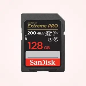 [샌디스크] SDXC Extreme Pro SDXXD 128G Class10 UHS-I U3 V30 SDXXY ST1