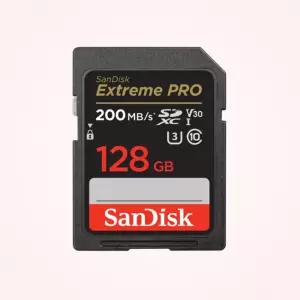 샌디스크 SDXC Extreme Pro 128G SDXXD Class10 UHS-I U3 V30 FREE SHIP ST1