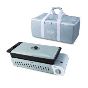 코베아 3웨이 올인원 구이바다 L 풀세트 캠핑가스버너(민트)