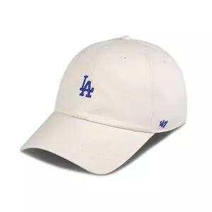 [47브랜드]47브랜드 LA 다저스 스몰 로고 MLB 엠엘비 볼캡 야구 모자 내츄럴 B-BSRNR12GWS-NTA