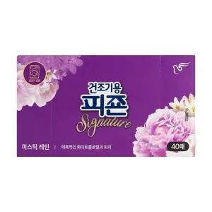 피죤 FE128715 40매 섬유유연제시트 건조기섬유유연제시트 건조기용