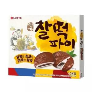 롯데제과 명가 찰떡파이 350g X 4개
