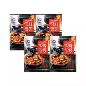 청정원 직화짬뽕분말 96g 4개 식사 집밥 즉석요리 분식 점심시간 간편요리