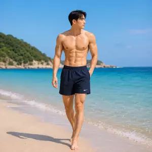 [나이키] 스윔 브레이커 5인치 브리프 라인드 발리 쇼츠 남성 네이비 NESSF560-440