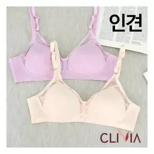 [크리비아]초경량 노와이어 인견 풀컵브라1종(CBR1756)75A~90A