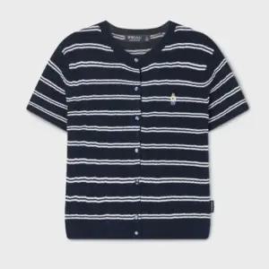 [AK평택점] [후아유] Steve R-neck Cable ShortSleeve Cardigan/WHCKG2412F