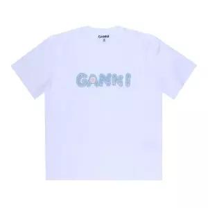 GANNI A1050188 151 여성 반팔티