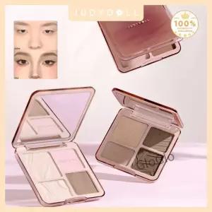 Judydoll 하이라이터 컨투어 팔레트 매트 쉬머 스컬프트 디파인 내추럴 피니시 코 턱라인 초보자