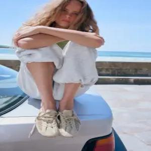 ZARA 메쉬 풀탭 스니커즈 - 크림 화이트 5221/710/002
