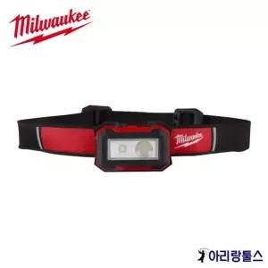 밀워키 IR HL450-0 충전식 헤드 랜턴 베어툴 USB충전식 분리가능 450루멘