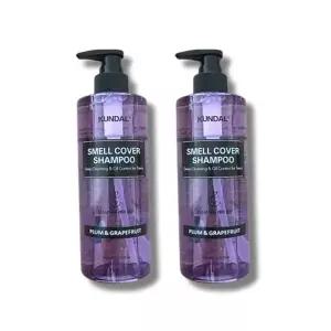 [셀러허브][영양친구] 쿤달 올데이 스멜커버 청소년샴푸 플럼앤그레이프프룻 400ml 2개 (S51627509)
