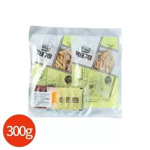 찢어놓은 먹태구이 300g