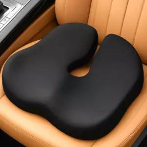 지티오비 차량용 메모리폼 방석 남성 꼬리뼈 허리 편안한 치질방석