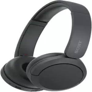 Sony WH-CH520 무선 온이어 블루투스 마이크 내장 헤드폰 블랙 편안하고 가벼운 디자인 최대 50시간 사용