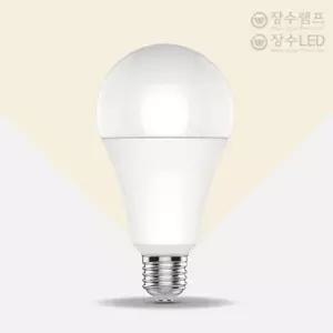 [하프클럽/셀럽하우스]장수램프 A19 LED 벌브 전구 15W E26 주광색 백열다마