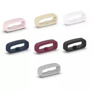 10pcs 실리콘 패스너 링 18mm / 손목 밴드 키퍼 Smartwatch 스트랩 리테이너 홀더 교체 액세서리