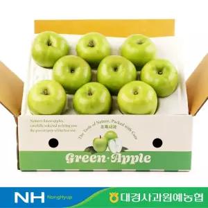 [대경사과원예농협]경북 초록사과 아오리/썸머킹 2kg 9과내