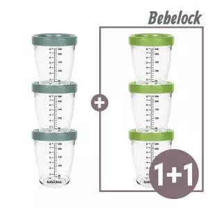 [보리보리/베베락]포네르 트라이탄 이유식 용기 240ml 3P+3P