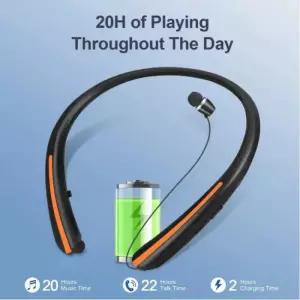 넥밴드이어폰 HBS900 스포츠 이어 버드 새 넥 밴드 블루투스 헤드폰 이어폰 Hifi 스테레오베이스 무선 헤드