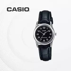 카시오 CASIO 여성 여자 가죽 손목시계 패션 커플시계 LTP-V001L-1B